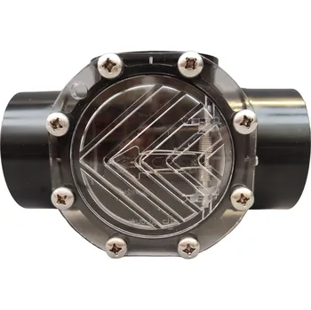 Ventil PVC zpětná klapka odpružená DN50 Praher D63-2"