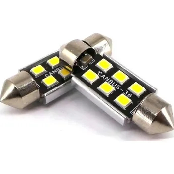 Autožárovka LED SV8.5 12-24V CANBUS 36mm motoLEDy 509
