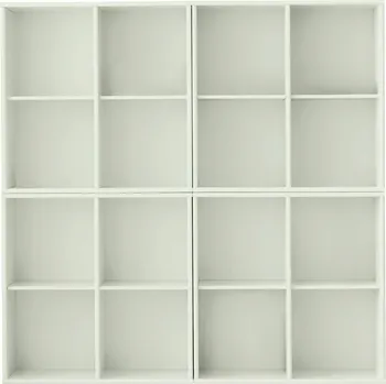 Knihovna Závěsná knihovna v mentolové barvě 140x140x27 cm Mistral – Hammel Furniture ID_1821156