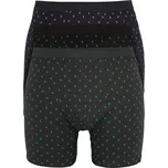 Pánské boxerky s delší nohavičkou Jirka 2592 - 3bal 3XL vícebarevná