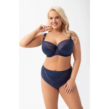 Podprsenka Měkká podprsenka Gorsenia K 970 Astrid tmavě modrá 65H
