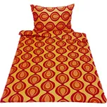 KNITVA Saténové ložní povlečení ze 100% bavlny BOOGIE 140/200 + 70/90