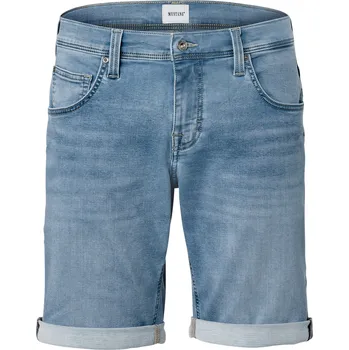 Dámské kraťasy 680625 - Tchibo - Džínové šortky »Mustang« - pro muže - vel. 38 - barva: modrá