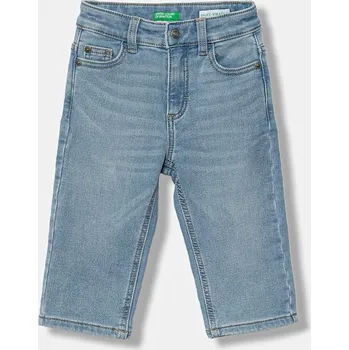 Chlapecké kalhoty Dětské rifle United Colors of Benetton 44LGGE02F 44LGGE02F.P.reproposed modrá 55X, vel. 116