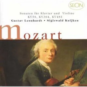 Zahraniční hudba CD Wolfgang Amadeus Mozart: Sonaten Für Klavier Und Violine - KV 58, KV304 , KV481 2010
