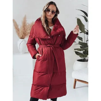 Dámský kabát Dámský kabát DSTREET BORDOVÁ M