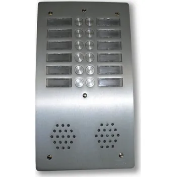 Domovní zvonek URMET Tlačítkový panel AV2012P 12 tl.