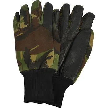 Ochranné vybavení na lov a střelbu Rukavice britské 5prsté DPM použité velikost: 8