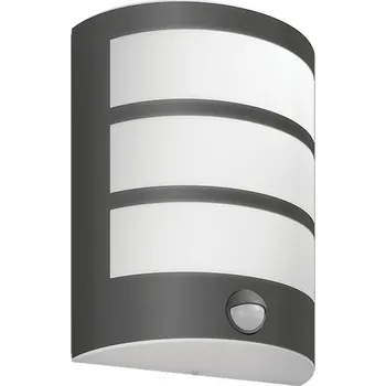 Nástěnné svítidlo Philips 8719514417656 LED venkovní nástěnné svítidlo s pohybovým čidlem Python 1x6W | 500lm | 4000K | IP44 - antracit