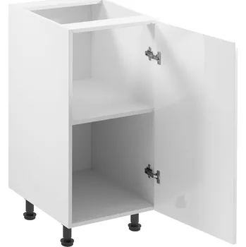 ASPEN b | dolní skříňka D40 PRAVÁ s policí | 40 cm | SOKL V CENĚ | bílá lesk