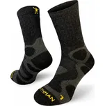 Northman turistické merino ponožky pro náročný terén 39-41 Černá