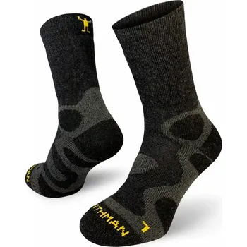 Pánské ponožky Northman turistické merino ponožky pro náročný terén 39-41 Černá