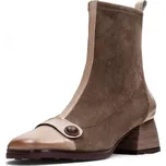 DÁMSKÉ KOTNÍKOVÉ BOTY HISPANITAS HI254219 BÉŽOVÁ Barva: BÉŽOVÁ, Velikost: 38