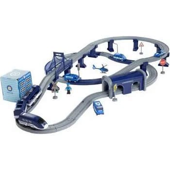 Vláček a vláčkodráha Velké elektrické kolejnice Policie, 92 prvků