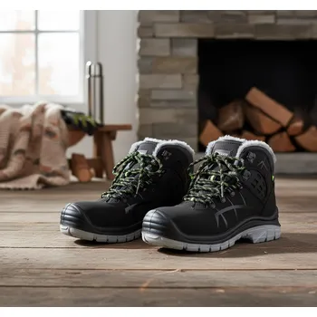 Pracovní obuv Procera Obuv JUPITER WINTER S1 Velikost 39 (UK-6) černá/zelená