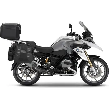 Zavazadlo na motocykl Shad kompletní sada bočních adventure brašen SHAD TERRA TR40 a černého hliníkového 55L topcase, včetně montážní sady SHAD BMW R 1200 GS Adventure/ R 1250 GS Adventure