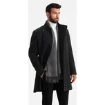 Pánský kabát OMBRE OM-COWC-0141 BLACK L