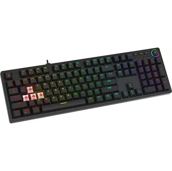 Klávesnice Mechanická herní klávesnice Savio Styx Outemu Red Hot Swap RGB