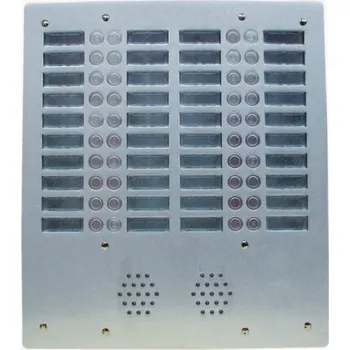 Domovní zvonek Vandalizmu odolný tlačítkový panel 24 tlačítek URMET AV3024P