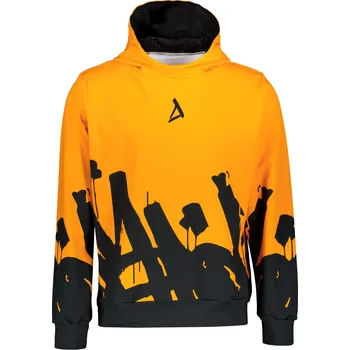 Pánská mikina Pánská mikina premium ALTISPORT VOJ/ALM069MI01 ŽLUTOČERNÁ XXXL