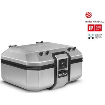 Zavazadlo na motocykl Shad kompletní sada bočních adventure brašen SHAD TERRA TR40 a hliníkového 37L topcase, včetně montážní sady SHAD Ducati Multistrada 1200 V4