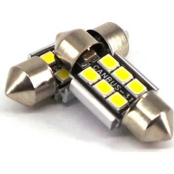 Autožárovka LED SV8.5 12-24V CANBUS 31mm motoLEDy 508