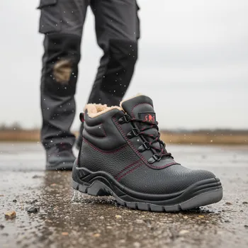 Pracovní obuv CERVA GROUP Obuv FRIDRICH MAINZ WINTER S1 Velikost 37 (UK-4) černá