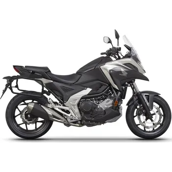 Motodoplněk Shad kompletní sada černých hliníkových kufrů SHAD TERRA BLACK , 37L topcase 36L/36L boční kufry, včetně montážní sady a plotny SHAD HONDA NC 750 X 2021-