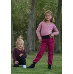 JOŽÁNEK Dětské softshellové kalhoty, fuchsiové