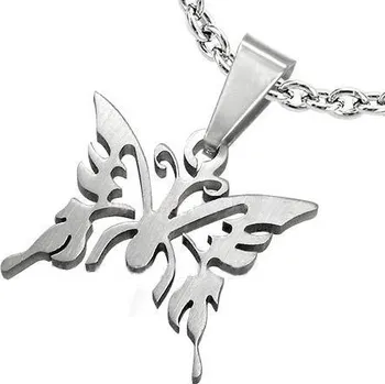 Přívěsek Přívěsek ocel motýl 40 (Přívěsky z oceli)