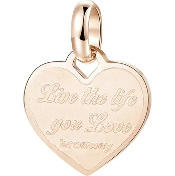 Přívěsek Přívěsek srdce Brosway Tres Jolie BTJM289 (Šperky Brosway Tres Jolie BTJM289)