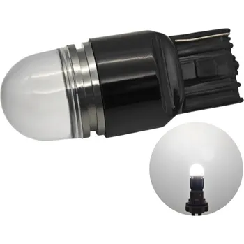 Autožárovka W21W LED žárovka 7440 12V CANBUS 900lm bílá motoLEDy 1449