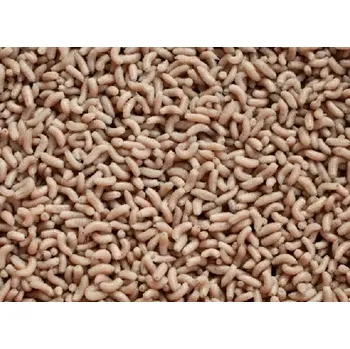 Krmivo pro rybičky ČERV ŽIVÝ PINKA BÍLÁ 0,5L