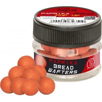 Boilies Carp Zoom Paprika Bread Wafters - 15 g/10 mm