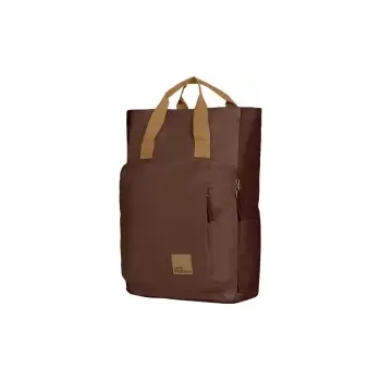 turistický batoh Jack Wolfskin Hoellenberg 20l - Ultralehký batoh a taška 2v1 dark mahogany