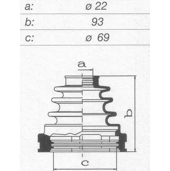 Manžeta ke kolu Manžeta k převodovce GOMET - sada