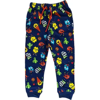 Eplusm Chlapecké tepláky GUMBALL bavlna modré Barva: Modrá, Velikost: 128