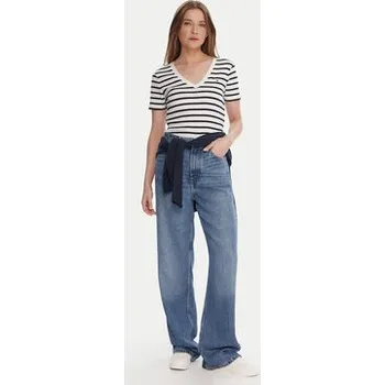 Pánské tričko Tommy Hilfiger T-Shirt WW0WW40584 Bílá Regular Fit XXS