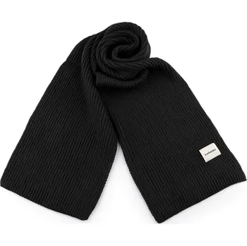 Šála Zimní šála pletená unisex 25x160 cm