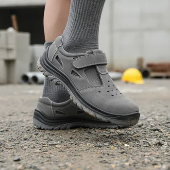 Pracovní obuv Procera Sandále BAVARO S1 Velikost 44 (UK-9 1/2) šedá/černá