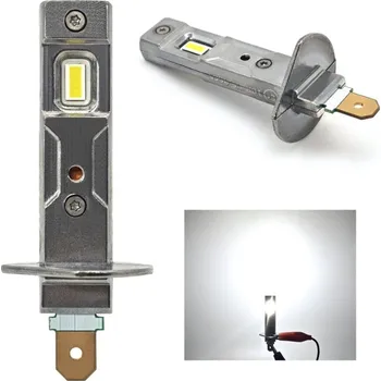 Autožárovka lED žárovka H1 9V-16V CANBUS 3000lm 2 kusy motoLEDy 1041