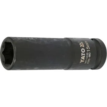 Gola hlavice Utahovací nástavec 1/2" rázový 15mm prodloužený