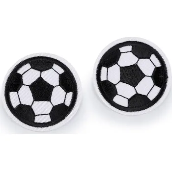 Nažehlovačka Fotbalový míč malá (Vyšívaná nažehlovačka malá fotbalový míč)