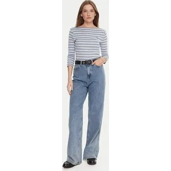 Dámská halenka Tommy Hilfiger Halenka WW0WW40589 Světle modrá Regular Fit S