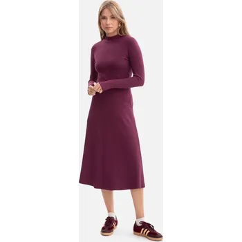 Dámské šaty Dámské šaty BEWEAR B299 PLUM S