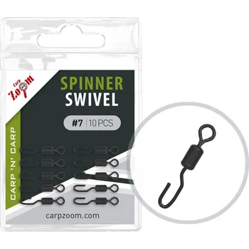 Carp Zoom Obratlík rychloupínací Spinner Swivel - 10 ks/vel.7