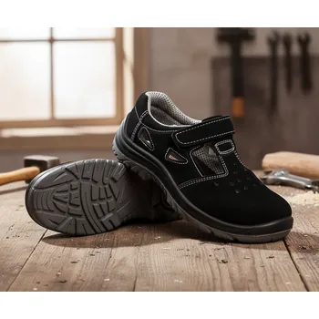 Pracovní obuv Procera Sandále KAMARI S1 Velikost 42 (UK-8) černá/šedá