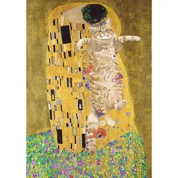 Puzzle Kočičí polibek 1000 dílků TREFL