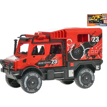 autodráha Mikro trading Auto off-road - 18 cm - na setrvačník - se světlem a zvukem