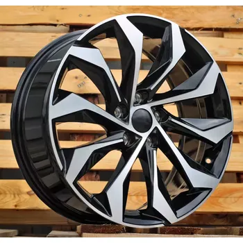 Alu kolo Alu kola Racing Line I1139, 19x8 5x112 ET41, černá + leštění